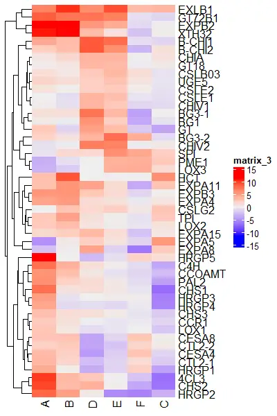 ComplexHeatmap with no column clustering