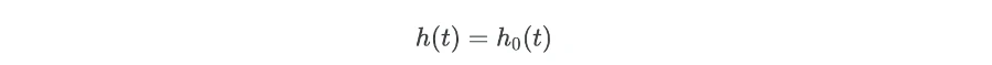 Cox proportional hazards 
(CPH) model